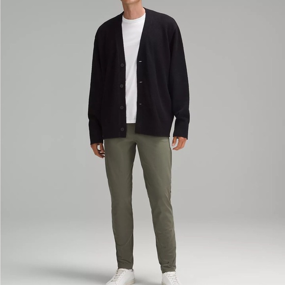 Lululemon green khaki ABC Slim Fit 5 Pocket Pants - 28W 30L - Picture 1 of 11